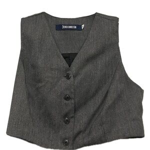 VINTAGE cropped vest